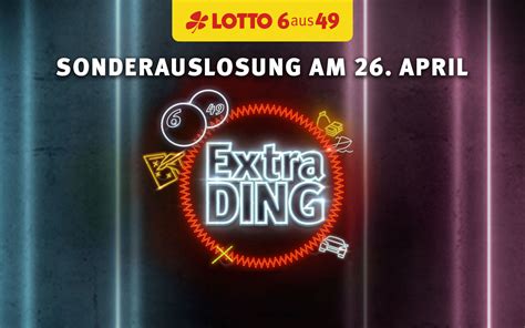 extra ding|Die ExtraDING